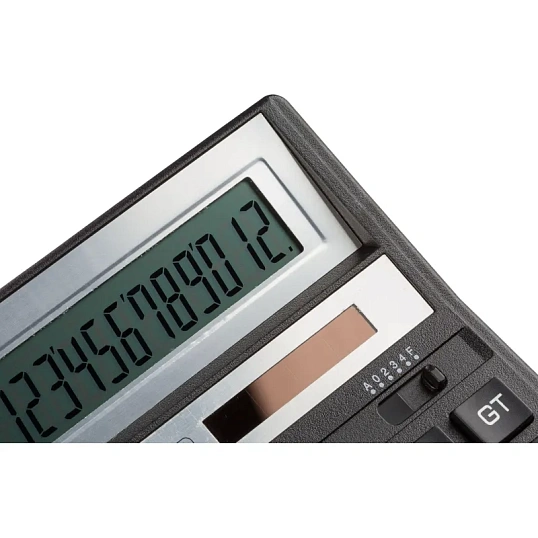 Калькулятор настольный ПОЛН/Р Attache AF-888,14р,дв.пит,204x158мм,черный