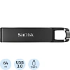 Флеш-память 64GB SanDisk CZ460 Ultra Type-C, USB Type-C, Black