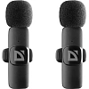 Набор радиомикрофонов Defender Talky-138, петличный, черный, 2шт