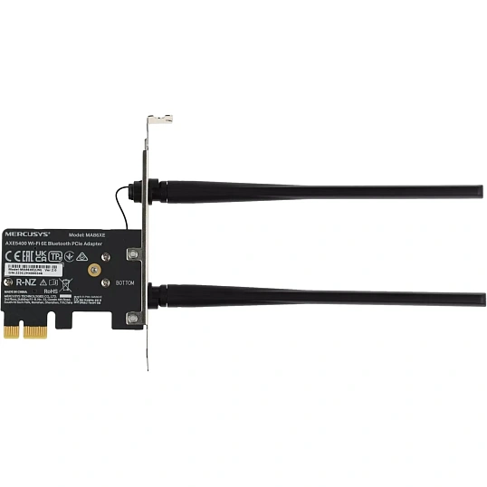 Сетевой адаптер WiFi + Bluetooth Mercusys MA86XE PCI Express