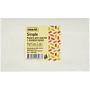 Стикеры Attache Simple 76х127 мм пастельные желтые (1 блок,100 листов)