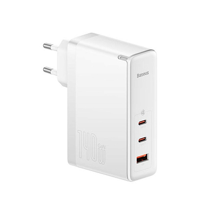 Зарядное устройство сетевое Baseus GaN5 Pro 140W EU White (CCGP100202)