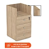 Тумба приставная Easy One LT 22/16 400 дуб сонома 3 ящ