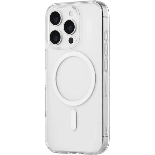 Чехол uBear Real Mag Case,защитн.iPhone16 Pro,усил.прозр(CS396TT63PRL-I24M)
