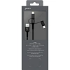 Кабель USB PERO DC-06 3 in 1 (Lightning/micro USB/Type-C), 3А, 1м, черный