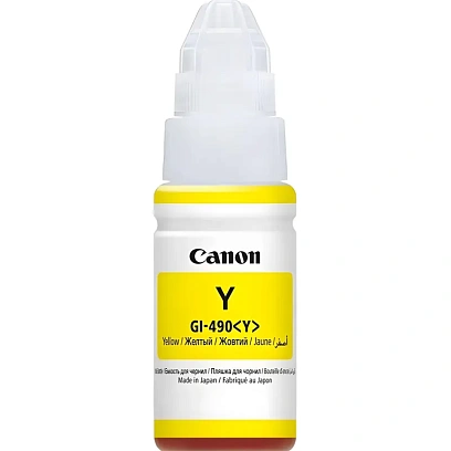 Чернила Canon GI-490Y (0666C001) жел. для G1400/2400/3400