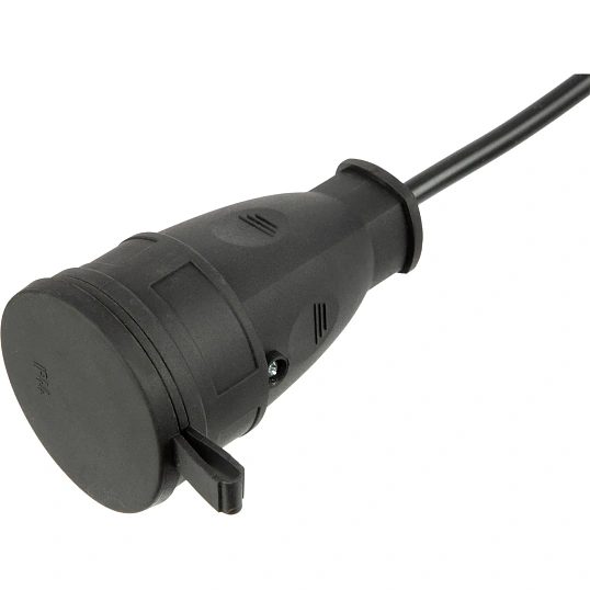 Удлинитель Topfort бублик ПВС 2х1,5 кв.мм 30м 6А 1 гнездо (б/з),с/заг, IP44