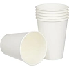 Стакан одноразовый бум однослойный d-90мм 300мл белый 800шт/кор