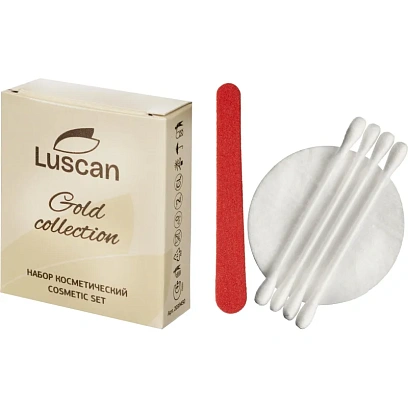 Набор косметический  Luscan Gold Collection, картон, 300шт/наб