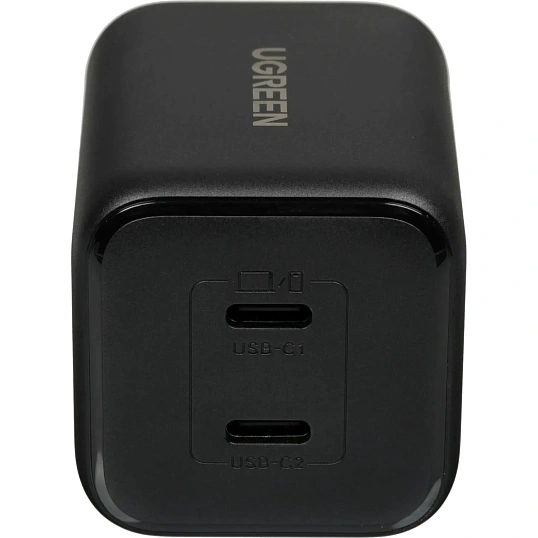 Зарядное устройство UGREEN,сетевое, X526(65058) 45W,USB-C GaN,EU,черн