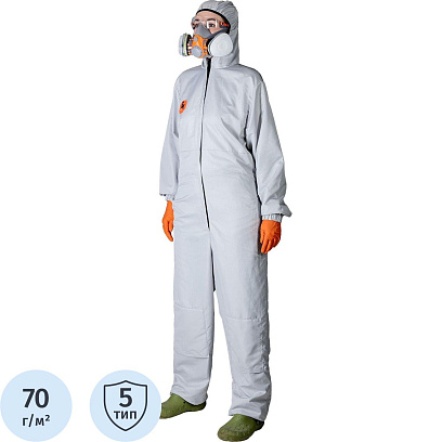 Комбинезон многоразовый защитный Jeta Safety JPC-175 Carbo-Master, р.XL