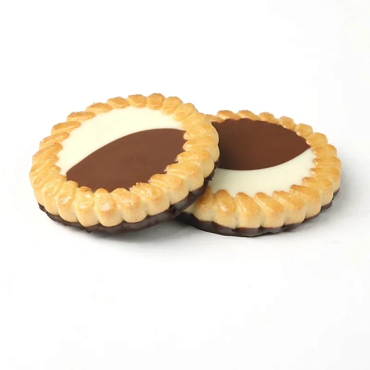 Печенье Деловой Стандарт сдобное 'Неробьянко глазированное' 470гр  