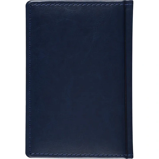 Ежедневник датированный 2026, синий,А6, 100х150 мм,336 стр,Agenda