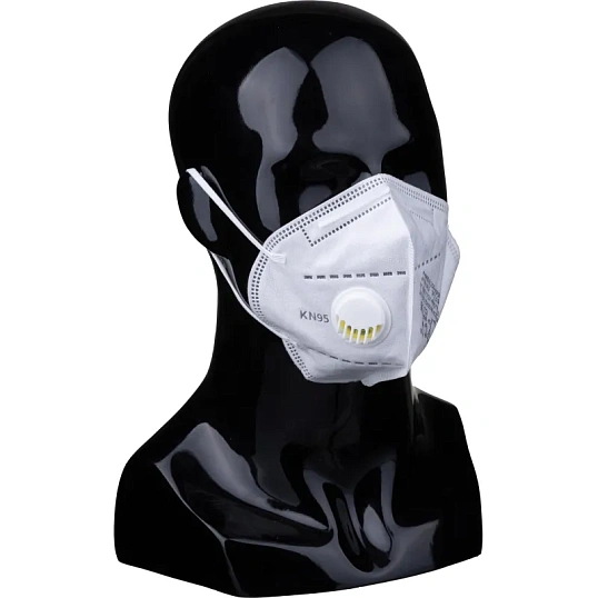 Респиратор (полумаска) с кл FFP2 12ПДК, Р-КН95-2-01, 10шт/уп