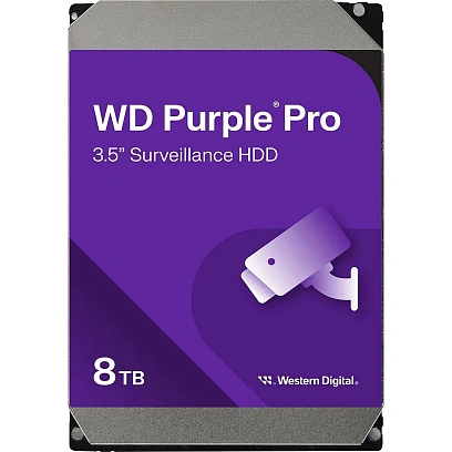 Жесткий диск Western Digital Purple 8TB, SATA, 7200rpm, 256MB(WD8002PURP)
