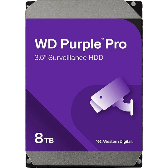 Жесткий диск Western Digital Purple 8TB, SATA, 7200rpm, 256MB(WD8002PURP)