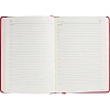 Ежедневник недатированный А5+ CLASSIC иск.кожа КРАСНЫЙ 3-689/04