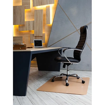 Коврик напольный BSL_EChair полипропилен бежевый (песок)  1000х1200х1,2мм