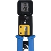 Кримпер обжимной Cabeus (HT-376Z) для RJ-45/RJ-12/RJ-11 черный