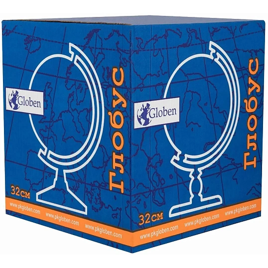 Глобус физико-политический с подсветкой,320мм