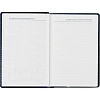 Ежедневник недатированный синий, А6,100x150, 320стр, Agenda