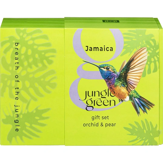 Подарочный набор 542 Jungle Green JAMAICA Шампунь250+Гель д/душа250 Колибри