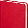 Ежедневник недатированный А5+ CLASSIC иск.кожа КРАСНЫЙ 3-689/04