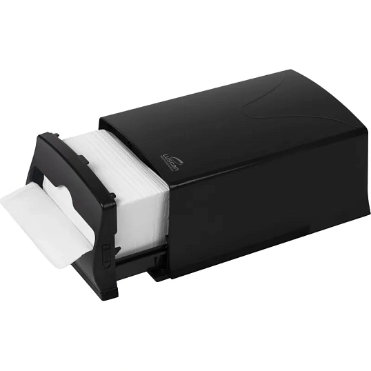 Диспенсер для салфеток Luscan Professional Optima maxline N4 черный