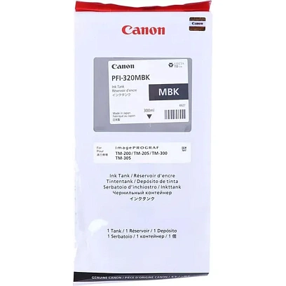 Картридж струйный Canon PFI-320MBK (2889C001) чер.мат. для TM-200/205/300