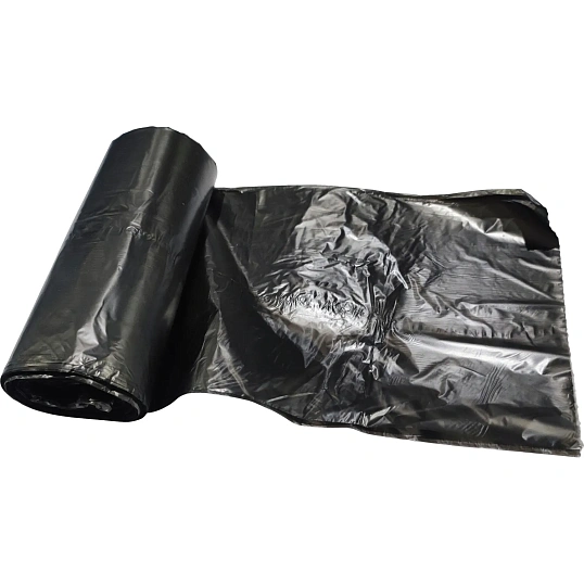 Мешки для мусора ПНД 30л 8 мкм 30шт/рул черные_КБ