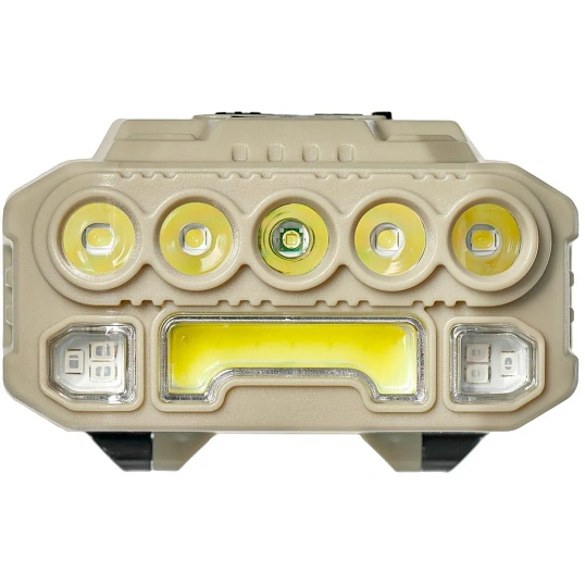 Фонарь налобный FOCUSray 1334 акку18650 1200мАН 200 люмен,индикатор зарядки