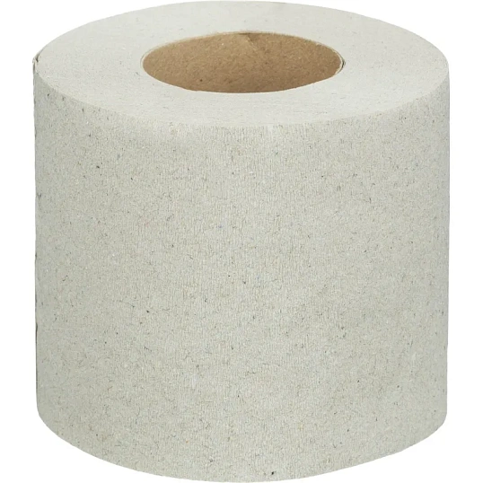 Бумага туалетная 1-сл. ОСТРОВСКАЯ Ромашка втул. сер 26м, 48рул/уп