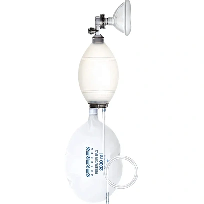 Мешок Амбу, взр. силикон, с маской Раз 5(L) Mederen 0125-M810-06