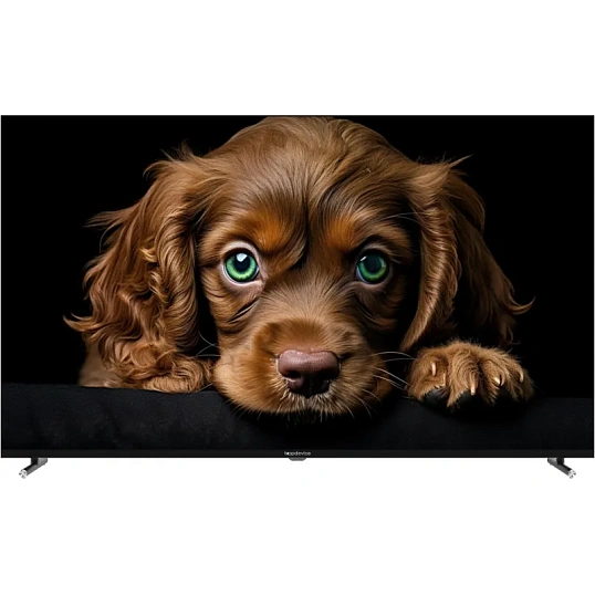 Телевизор 55 Topdevice TDTV55CQ09U_BK, QLED, UHD, смарт (Google TV)