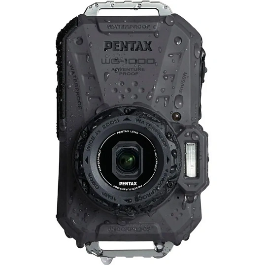 Фотоаппарат Pentax WG-1000 темно-серый (S0002154)