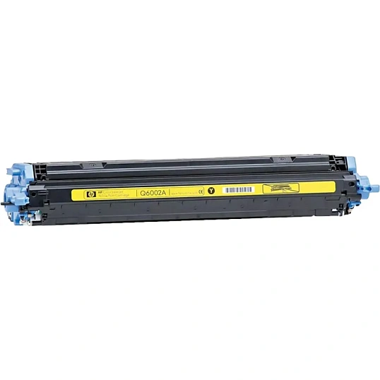 Картридж лазерный HP 124A Q6002A жел. для CLJ 1600/ 2600