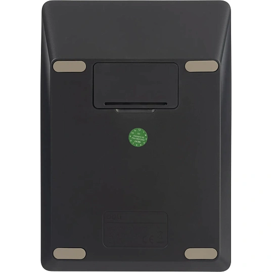 Калькулятор настольный Deli EM309,12 р, дв пит,176,9x124,9x34мм,темно-серый