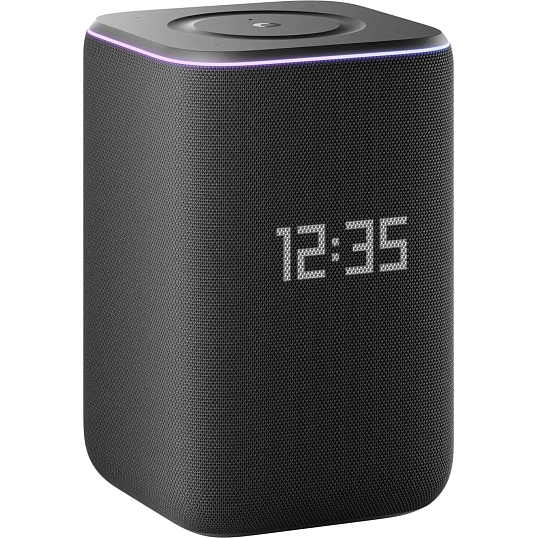 Умная колонка Яндекс Станция 3 с Алисой, Zigbee, черный (YNDX-00060BLK)