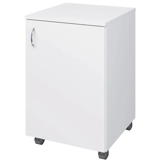 Тумба MEG_медицинская, 1 отделение, полка, ЛДСП ТМ (код МД-103.00) белый