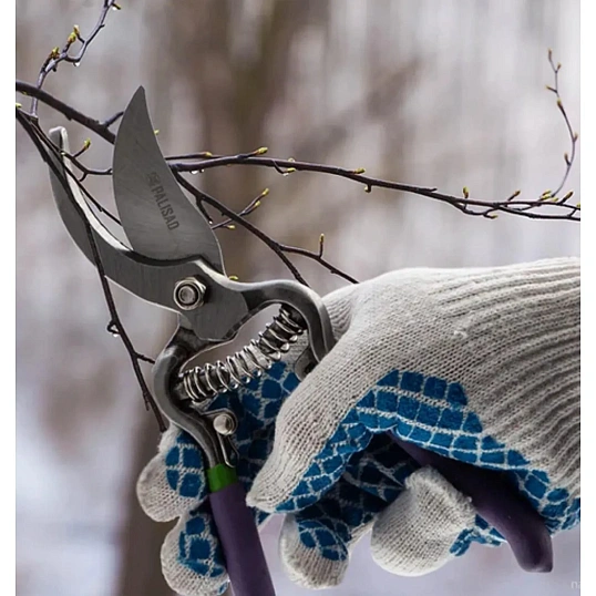 Секатор прямого реза 200 мм, обрезиненные рукоятки// Palisad 60561