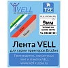 Трубка термоусадочная Vell VL-HSE221CH(с чип.9мм,черн. белом)