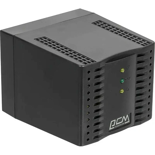Стабилизатор напряжения Powercom TCA-2000 1000Вт 2000ВА черный