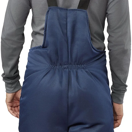 Полукомбинезон рабочий зимний м з32-ПК син смес 56-58 170-176 (Арсенал-СП)