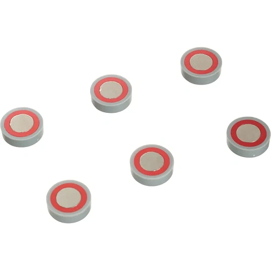 Магнитный держатель МОЩНЫЙ Attache 20 мм,6 шт/уп,серые