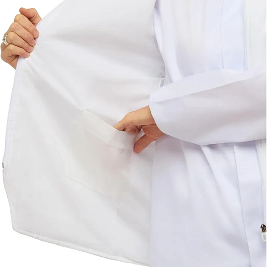 Жилет для пищевого производства у17-ЖЛ ун.(внутр)ХАССП белый (56-58)182-188