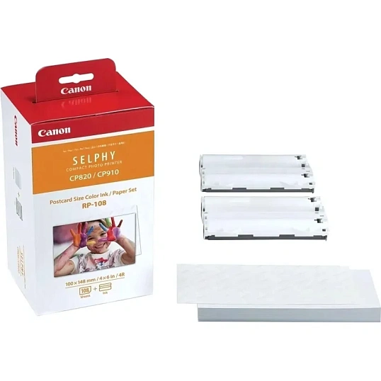Картридж струйный Canon RP-108 8568B001 белый для Canon Selphy CP1200