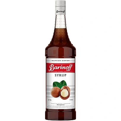 Сироп Barinoff макадами, 1л 6шт/уп