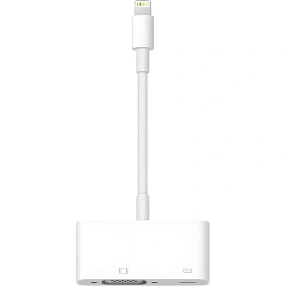 Адаптер Apple Lightning - VGA Adapter, бел, MD825ZM/A