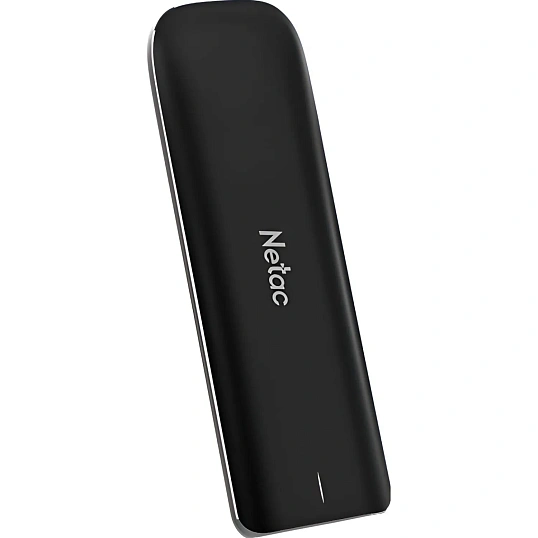 Портативный SSD Netac 1Tb/USB-C/EXT/Black (NT01ZX-001T-32BK)