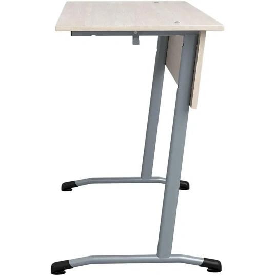 Парта МЕТ_ Стол ученический Гармония 2-местный 6г.р. шамони св./серый